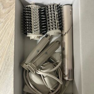 Dyson Hair Styler in Silver with Attachments